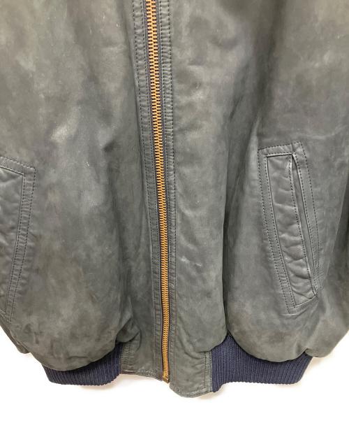 ICEBERG（アイスバーグ）ICEBERG (アイスバーグ) DYSNEY レザー ジャケット ブラック サイズ:48の古着・服飾アイテム