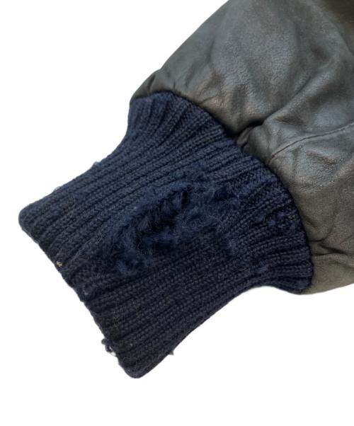 ICEBERG（アイスバーグ）ICEBERG (アイスバーグ) DYSNEY レザー ジャケット ブラック サイズ:48の古着・服飾アイテム