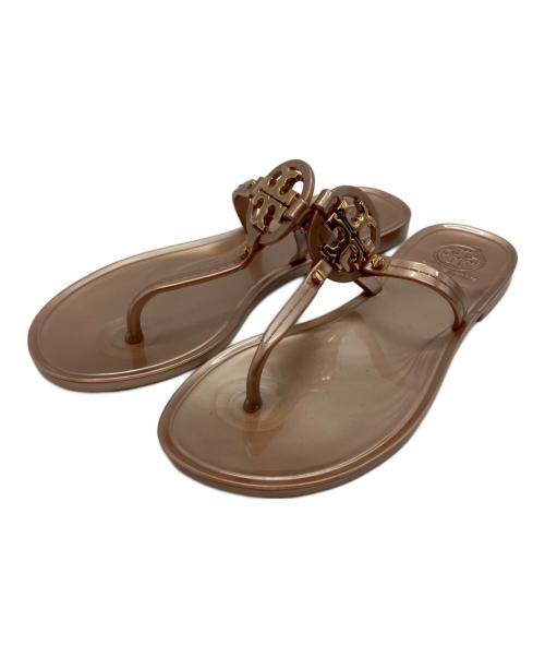 TORY BURCH（トリーバーチ）TORY BURCH (トリーバーチ) MINI MILLER JELLY ビーチサンダル ピンク サイズ:5の古着・服飾アイテム