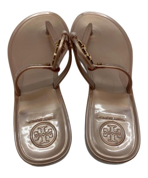 TORY BURCH（トリーバーチ）TORY BURCH (トリーバーチ) MINI MILLER JELLY ビーチサンダル ピンク サイズ:5の古着・服飾アイテム