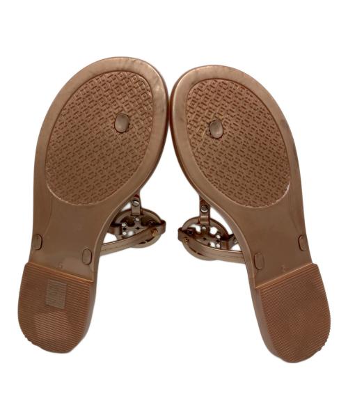 TORY BURCH（トリーバーチ）TORY BURCH (トリーバーチ) MINI MILLER JELLY ビーチサンダル ピンク サイズ:5の古着・服飾アイテム