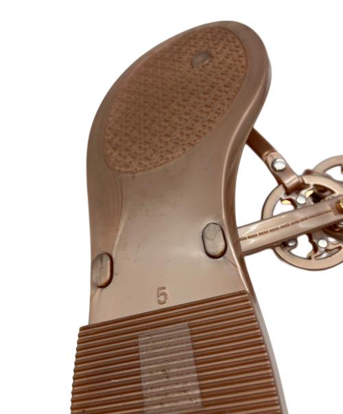 TORY BURCH（トリーバーチ）TORY BURCH (トリーバーチ) MINI MILLER JELLY ビーチサンダル ピンク サイズ:5の古着・服飾アイテム