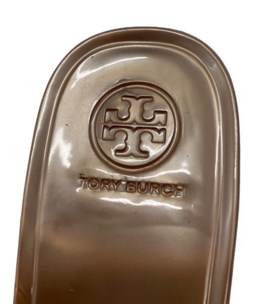 TORY BURCH（トリーバーチ）TORY BURCH (トリーバーチ) MINI MILLER JELLY ビーチサンダル ピンク サイズ:5の古着・服飾アイテム