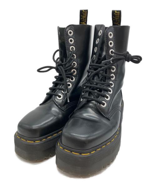 Dr.Martens（ドクターマーチン）Dr.Martens (ドクターマーチン) QUAD SQUARED クワッド スクエア 10ホールブーツ ブラック サイズ:UK4の古着・服飾アイテム