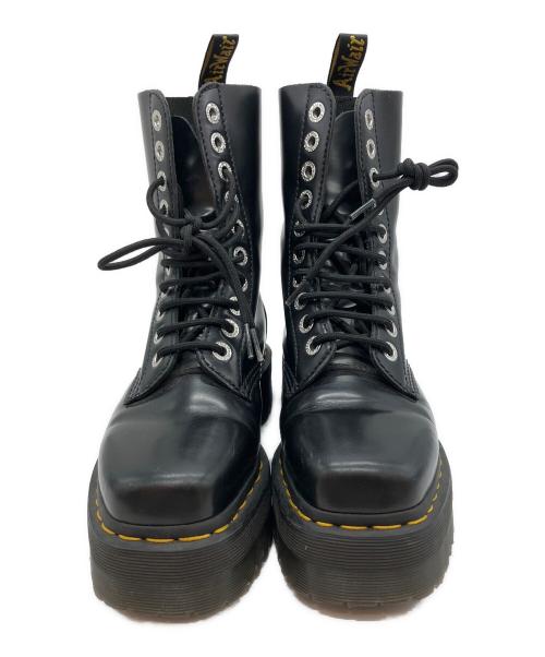 Dr.Martens（ドクターマーチン）Dr.Martens (ドクターマーチン) QUAD SQUARED クワッド スクエア 10ホールブーツ ブラック サイズ:UK4の古着・服飾アイテム