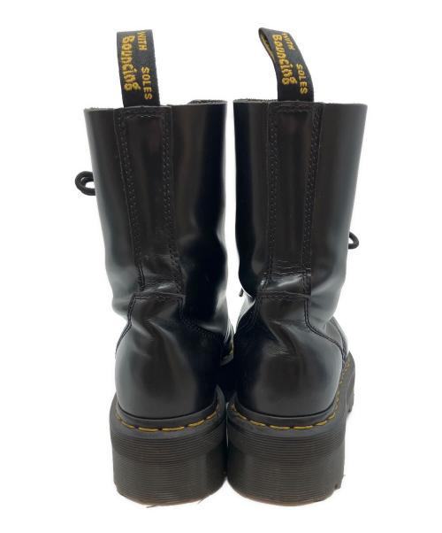 Dr.Martens（ドクターマーチン）Dr.Martens (ドクターマーチン) QUAD SQUARED クワッド スクエア 10ホールブーツ ブラック サイズ:UK4の古着・服飾アイテム