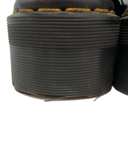 Dr.Martens（ドクターマーチン）Dr.Martens (ドクターマーチン) QUAD SQUARED クワッド スクエア 10ホールブーツ ブラック サイズ:UK4の古着・服飾アイテム