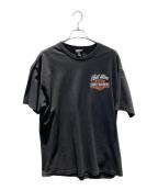 HARLEY-DAVIDSONハーレーダビッドソン）の古着「半袖カットソー」｜ブラック