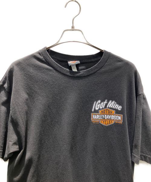 HARLEY-DAVIDSON（ハーレーダビッドソン）HARLEY-DAVIDSON (ハーレーダビッドソン) 半袖カットソー ブラック サイズ:XLの古着・服飾アイテム