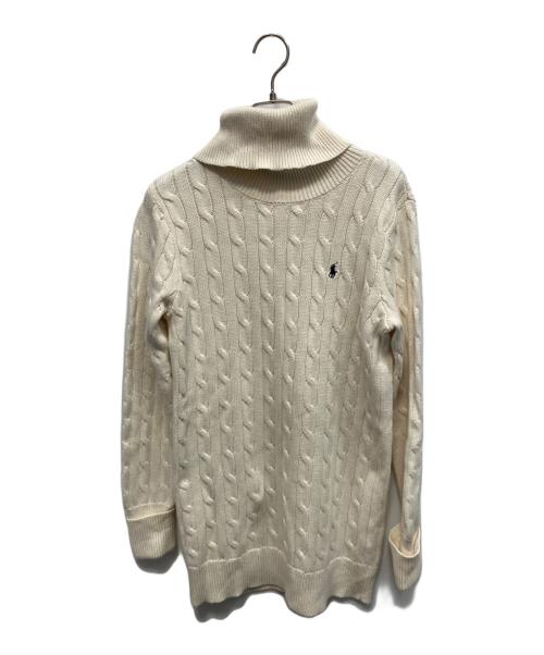 Ralph Lauren POLO SPORT（ラルフローレン ポロスポーツ）Ralph Lauren POLO SPORT (ラルフローレン ポロスポーツ) 厚手ニット ホワイト サイズ:Mの古着・服飾アイテム