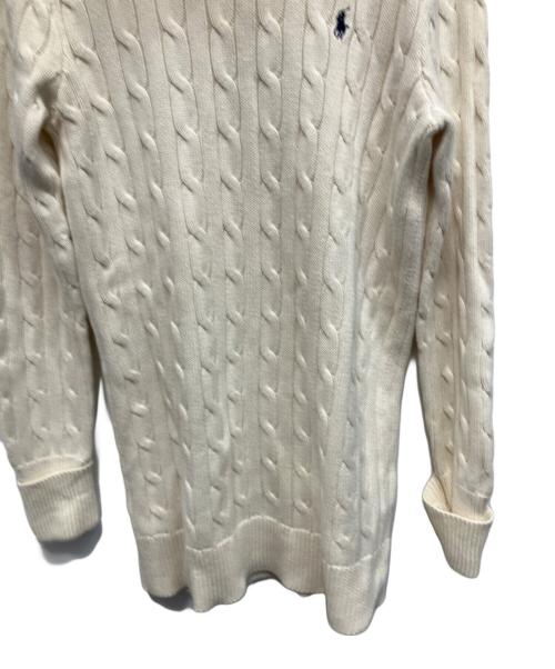 Ralph Lauren POLO SPORT（ラルフローレン ポロスポーツ）Ralph Lauren POLO SPORT (ラルフローレン ポロスポーツ) 厚手ニット ホワイト サイズ:Mの古着・服飾アイテム