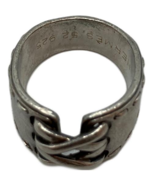 HERMES（エルメス）HERMES (エルメス) SILVER925 シルバー メキシコリング サイズ:52の古着・服飾アイテム