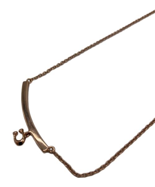 COACH（コーチ）COACH (コーチ) アーチストーンネックレス ピンクゴールドの古着・服飾アイテム