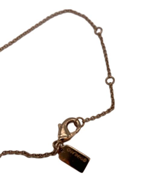 COACH（コーチ）COACH (コーチ) アーチストーンネックレス ピンクゴールドの古着・服飾アイテム