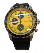 FOSSILフォッシル）の古着「SPORT TOURER クロノグラフ 腕時計」｜イエロー