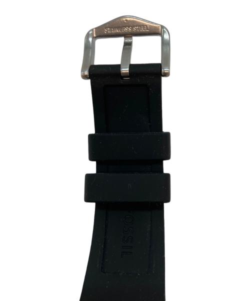 FOSSIL（フォッシル）FOSSIL (フォッシル) SPORT TOURER クロノグラフ 腕時計 イエローの古着・服飾アイテム