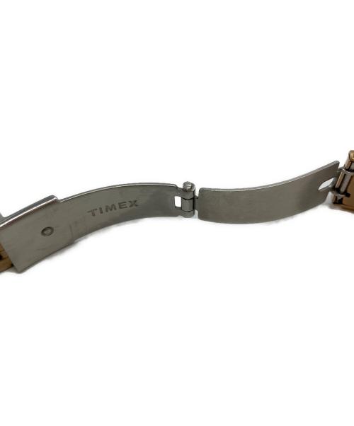 Q TIMEX MALIBU（キュー タイメックス マリブ）Q TIMEX MALIBU (キュー タイメックス マリブ) 腕時計 ブルー×ゴールドの古着・服飾アイテム