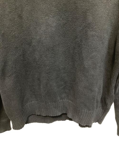 POLO RALPH LAUREN（ポロ・ラルフローレン）POLO RALPH LAUREN (ポロ・ラルフローレン) 90s 厚手ニット ブラック サイズ:XXLの古着・服飾アイテム