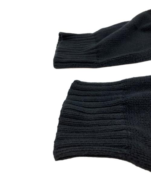 POLO RALPH LAUREN（ポロ・ラルフローレン）POLO RALPH LAUREN (ポロ・ラルフローレン) 90s 厚手ニット ブラック サイズ:XXLの古着・服飾アイテム