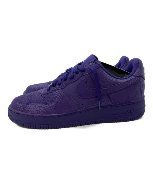 NIKE（ナイキ）NIKE (ナイキ) エア フォース 1 LOW Court Purple ローカットスニーカー パープル サイズ:28cmの古着・服飾アイテム
