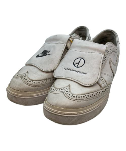 Nike Kwondo1（ナイキ クウォンド 1）Nike Kwondo1 (ナイキ クウォンド 1) PEACEMINUSONE (ピースマイナスワン) ローカットスニーカー ホワイト サイズ:28cmの古着・服飾アイテム