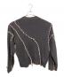 ZARA (ザラ) MAISON SPECIAL (メゾンスペシャル) コントラストステッチニット 厚手ニット グレー サイズ:US S：8000円