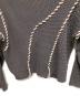 中古・古着 ZARA (ザラ) MAISON SPECIAL (メゾンスペシャル) コントラストステッチニット 厚手ニット グレー サイズ:US S：8000円