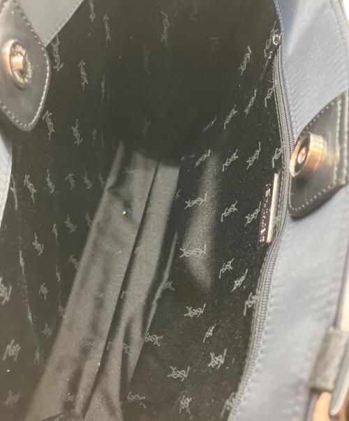 Yves Saint Laurent（イヴサンローラン）Yves Saint Laurent (イヴサンローラン) トートバッグ ブラックの古着・服飾アイテム