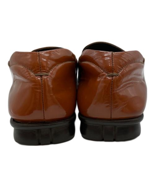 PRADA（プラダ）PRADA (プラダ) ローファー ブラウン サイズ:7 1/2の古着・服飾アイテム