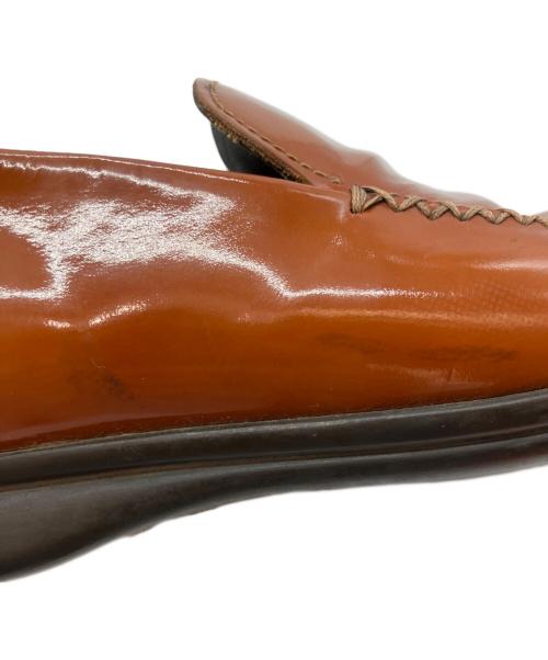 PRADA（プラダ）PRADA (プラダ) ローファー ブラウン サイズ:7 1/2の古着・服飾アイテム