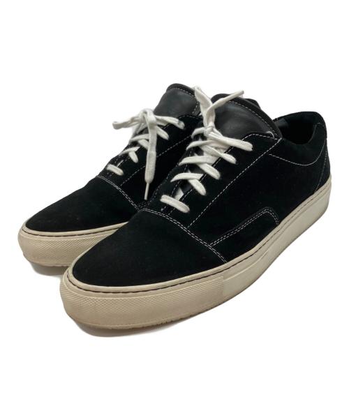 COMMON PROJECTS（コモンプロジェクツ）COMMON PROJECTS (コモンプロジェクツ) Cap Toe Suede Sneaker スウェード ローカットスニーカー ブラック サイズ:43の古着・服飾アイテム