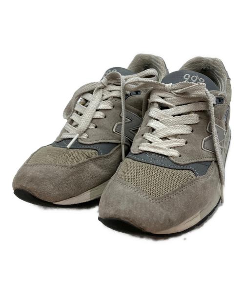 NEW BALANCE（ニューバランス）NEW BALANCE (ニューバランス) ABZORB ローカットスニーカー グレー サイズ:26.5cmの古着・服飾アイテム