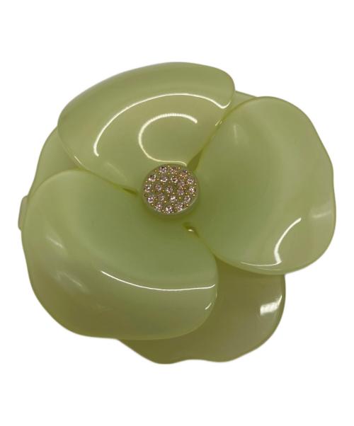 ALEXANDRE de Paris（アレクサンドルドゥパリ）ALEXANDRE de Paris (アレクサンドルドゥパリ) バレッタ 黄緑の古着・服飾アイテム