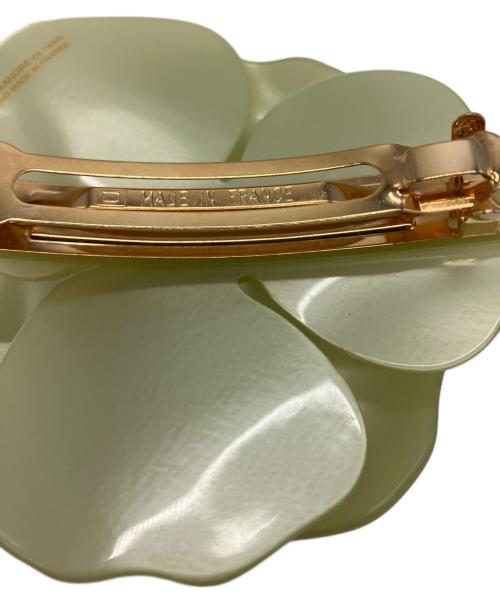 ALEXANDRE de Paris（アレクサンドルドゥパリ）ALEXANDRE de Paris (アレクサンドルドゥパリ) バレッタ 黄緑の古着・服飾アイテム