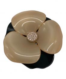 ALEXANDRE de Paris（アレクサンドルドゥパリ）の古着「バレッタ」｜ブラック×ベージュ