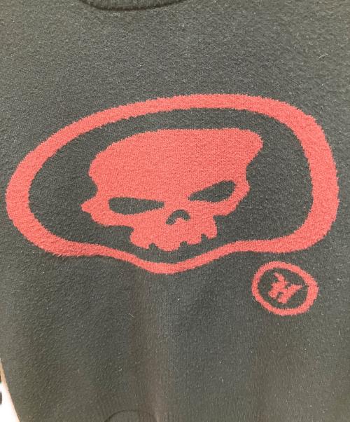 HEAVEN CAN WAIT（ヘブンキャンウェイト）HEAVEN CAN WAIT (ヘブンキャンウェイト) 厚手ニット ブラック サイズ:XLの古着・服飾アイテム