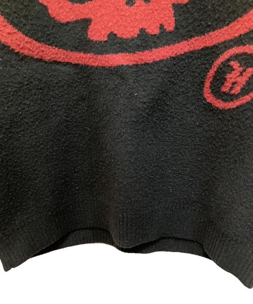 HEAVEN CAN WAIT（ヘブンキャンウェイト）HEAVEN CAN WAIT (ヘブンキャンウェイト) 厚手ニット ブラック サイズ:XLの古着・服飾アイテム