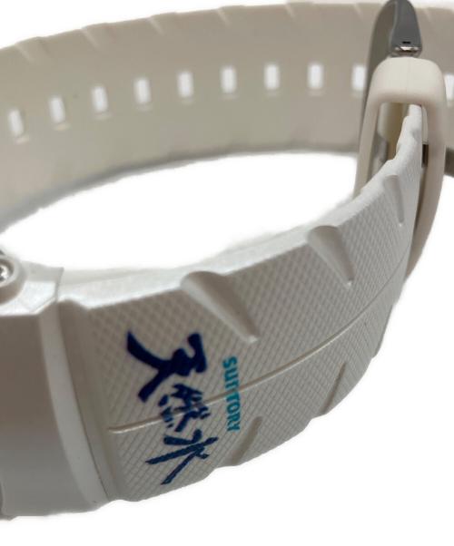 CASIO（カシオ）CASIO (カシオ) SUNTORY 天然水 クォーツ ラバーベルト 3750 デジタルウォッチの古着・服飾アイテム