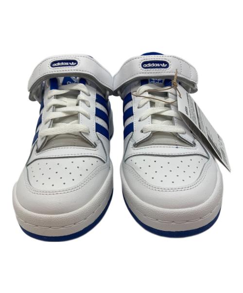 adidas（アディダス）adidas (アディダス) フォーラム ロー FORUM LOW ブルー×ホワイト サイズ:24cmの古着・服飾アイテム