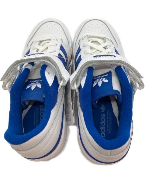 adidas（アディダス）adidas (アディダス) フォーラム ロー FORUM LOW ブルー×ホワイト サイズ:24cmの古着・服飾アイテム