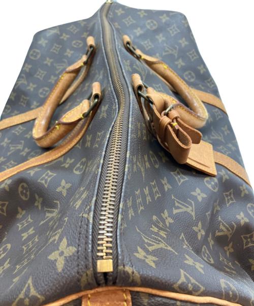 LOUIS VUITTON（ルイ ヴィトン）LOUIS VUITTON (ルイ ヴィトン) モノグラム キーポル・バンドリエール55 トラベルバッグ ブラウンの古着・服飾アイテム