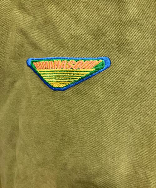 mamahasgun（ママズ・ガン）mamahasgun (ママズ・ガン) ワークジャケット オリーブ サイズ:Lの古着・服飾アイテム