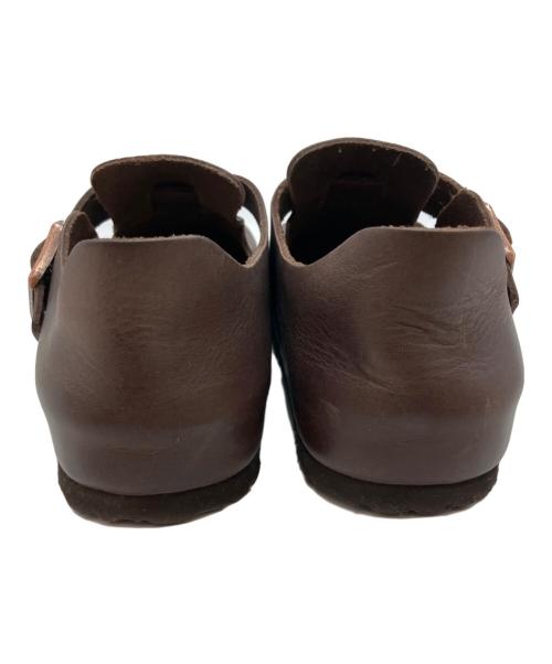 BIRKENSTOCK（ビルケンシュトック）BIRKENSTOCK (ビルケンシュトック) ロンドン レザーサンダル ブラウン サイズ:24.5㎝の古着・服飾アイテム