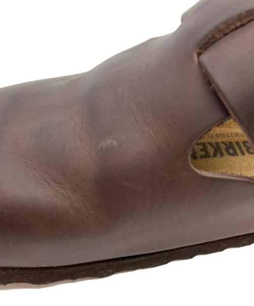 BIRKENSTOCK（ビルケンシュトック）BIRKENSTOCK (ビルケンシュトック) ロンドン レザーサンダル ブラウン サイズ:24.5㎝の古着・服飾アイテム