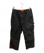 RED KAP×RAGEBLUEレッド キャップ×レイジブルー）の古着「別注/ダブルニーペインターパンツ」｜ブラック