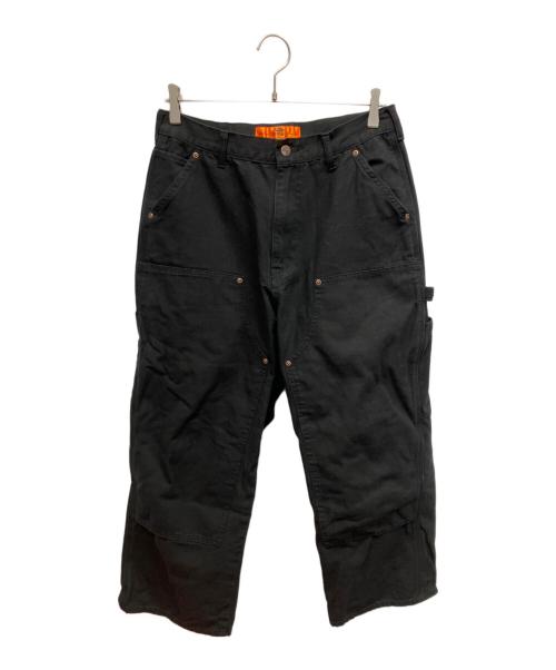 RED KAP（レッド キャップ）RED KAP (レッド キャップ) RAGEBLUE (レイジブルー) 別注/ダブルニーペインターパンツ ブラック サイズ:Mの古着・服飾アイテム