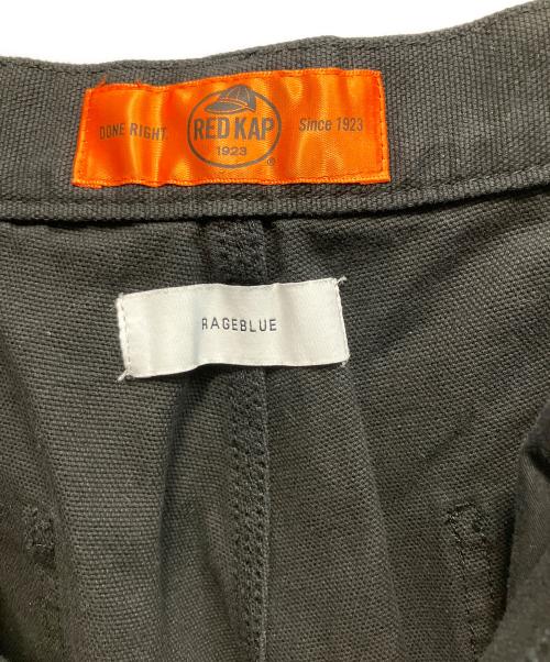 RED KAP（レッド キャップ）RED KAP (レッド キャップ) RAGEBLUE (レイジブルー) 別注/ダブルニーペインターパンツ ブラック サイズ:Mの古着・服飾アイテム