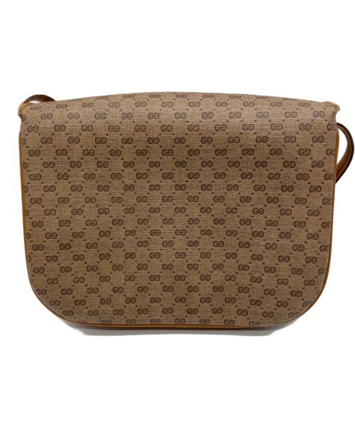GUCCI（グッチ）GUCCI (グッチ) OLD GUCCI ショルダーバッグ ブラウンの古着・服飾アイテム
