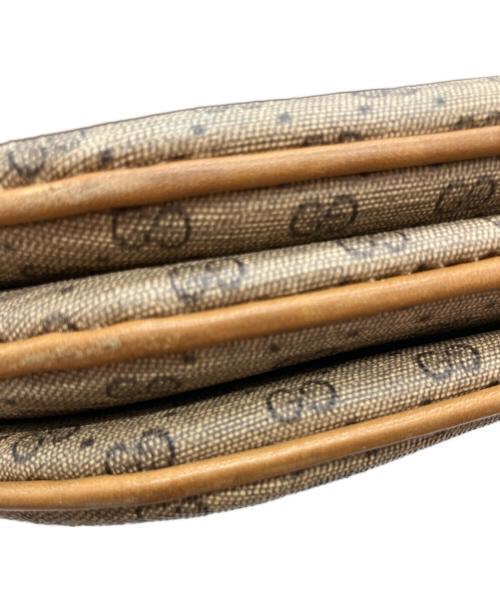 GUCCI（グッチ）GUCCI (グッチ) OLD GUCCI ショルダーバッグ ブラウンの古着・服飾アイテム