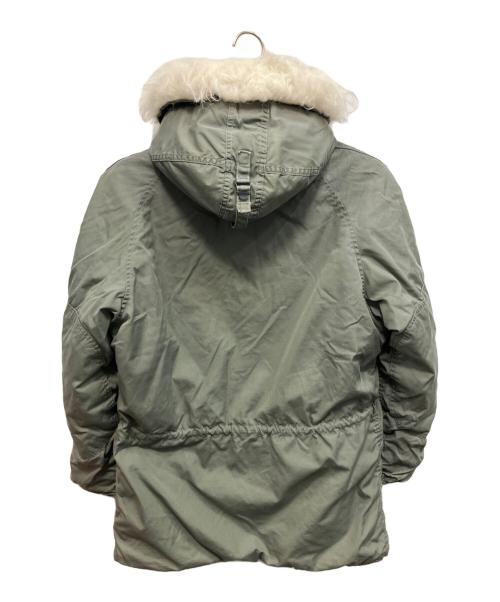 ミリタリー（ミリタリー）ミリタリー (ミリタリー) PARKA, EXTREME COLD WEATHER 70sN-3Bタイプコート カーキ サイズ:Mの古着・服飾アイテム